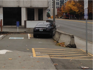 Illustration for article titled There's a habitual bad parking offender near my work.